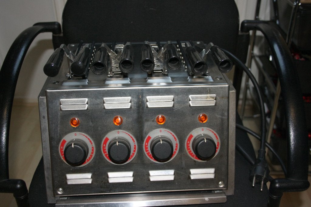 Stilfer 4 klems tosti-apparaat, Witgoed en Apparatuur, Contactgrills, Ophalen, Zo goed als nieuw