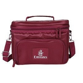 Nieuwe tassen van Emirates. 2x. Schoudertasjes, 30 cm of meer, Ophalen of Verzenden, Rood, Nieuw