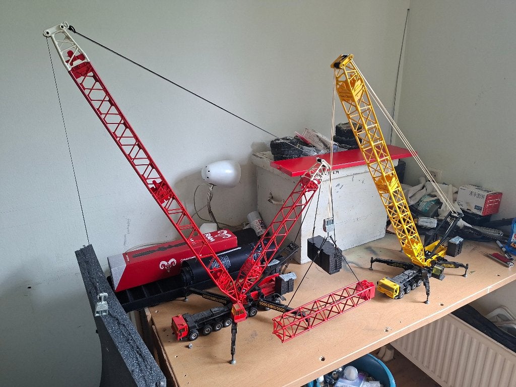 siku kranen liebher 4310 en 1800 spacelifter, Ophalen, Zo goed als nieuw
