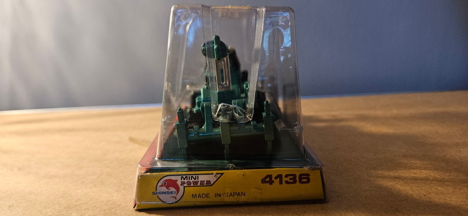 Vintage Shinsei Mini Power Komatsu Amphibious Bulldozer, Ophalen of Verzenden, Groter dan 1:32, Auto, Overige merken