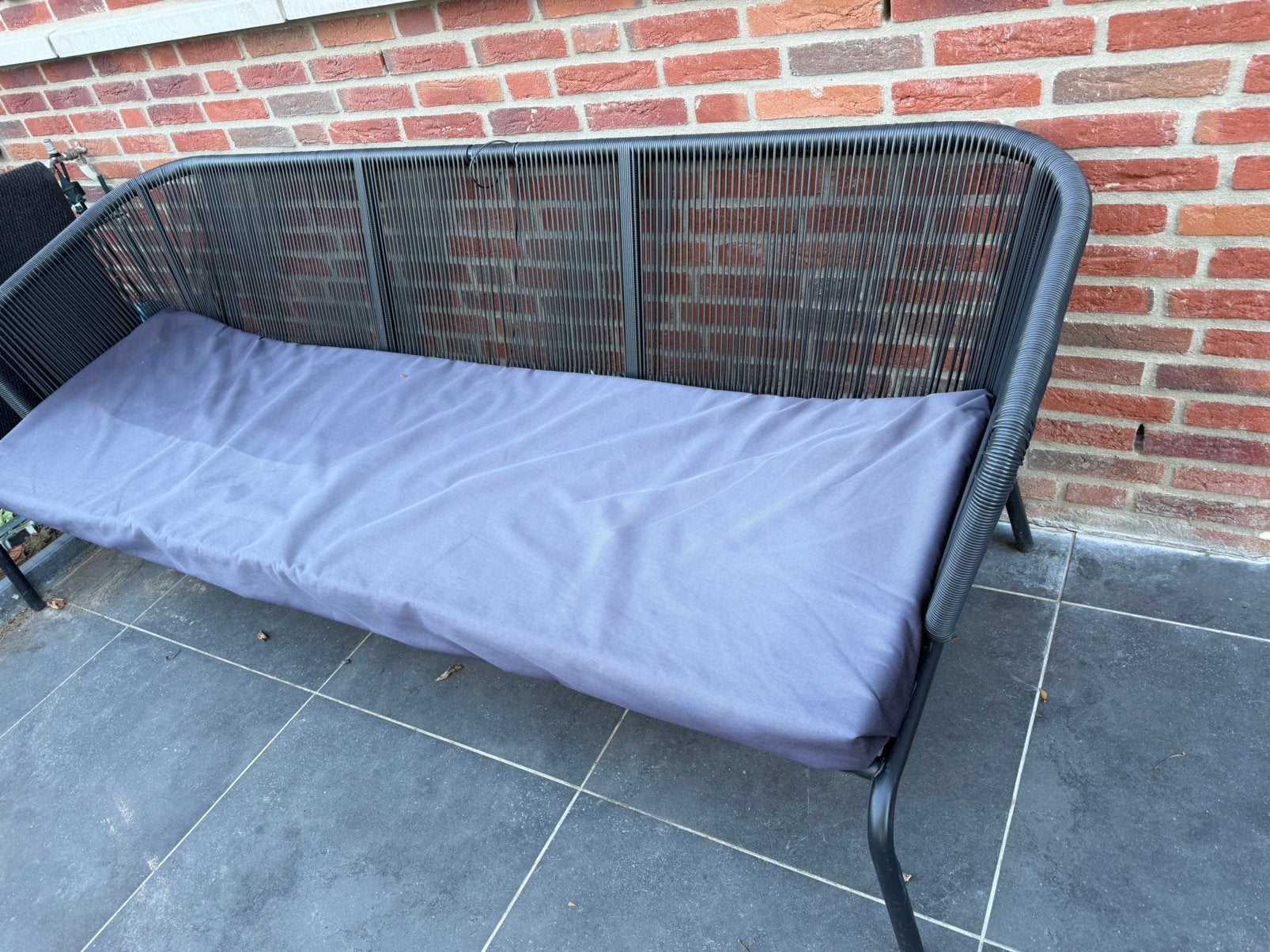 Tuinbank, Ophalen, Zo goed als nieuw, Kunststof