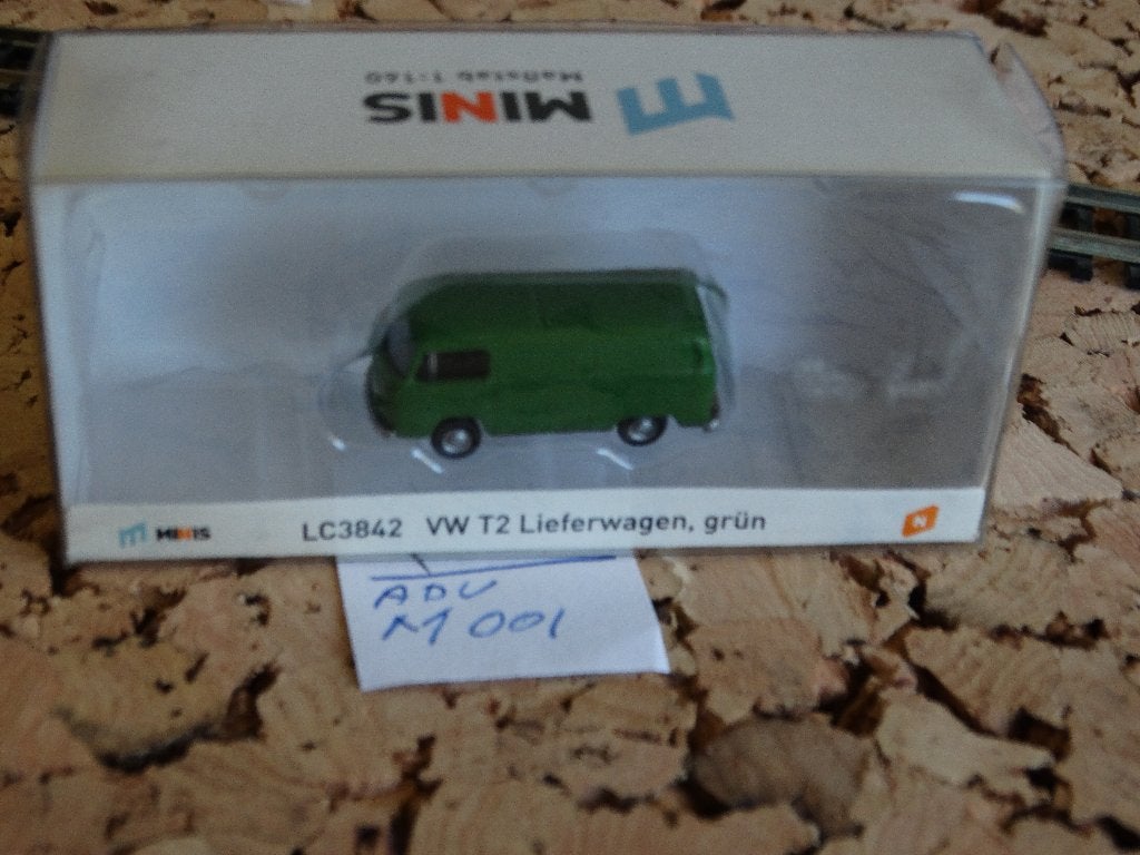 N-Spoor: set M001: MINIS LC 3832. VW T2, OVP., Overige merken, Gelijkstroom of Wisselstroom, Overige typen, Nieuw