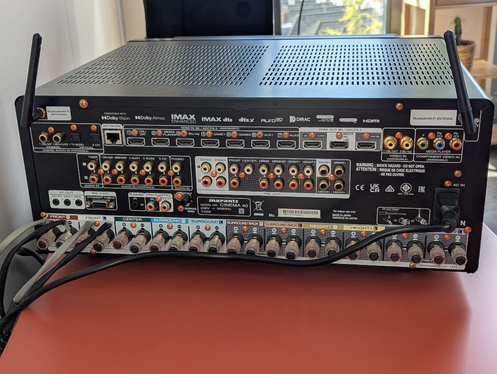 Marantz Cinema 40 – High-end AV Receiver – Perfect condition, Ophalen, Zo goed als nieuw, 120 watt of meer, Marantz