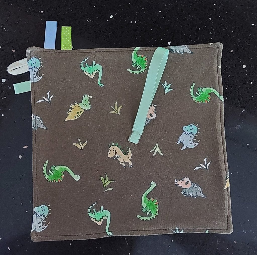 50% korting nieuw- baby dino's speendoekje/ kroeldoekje, Ophalen of Verzenden, Nieuw, Overige typen