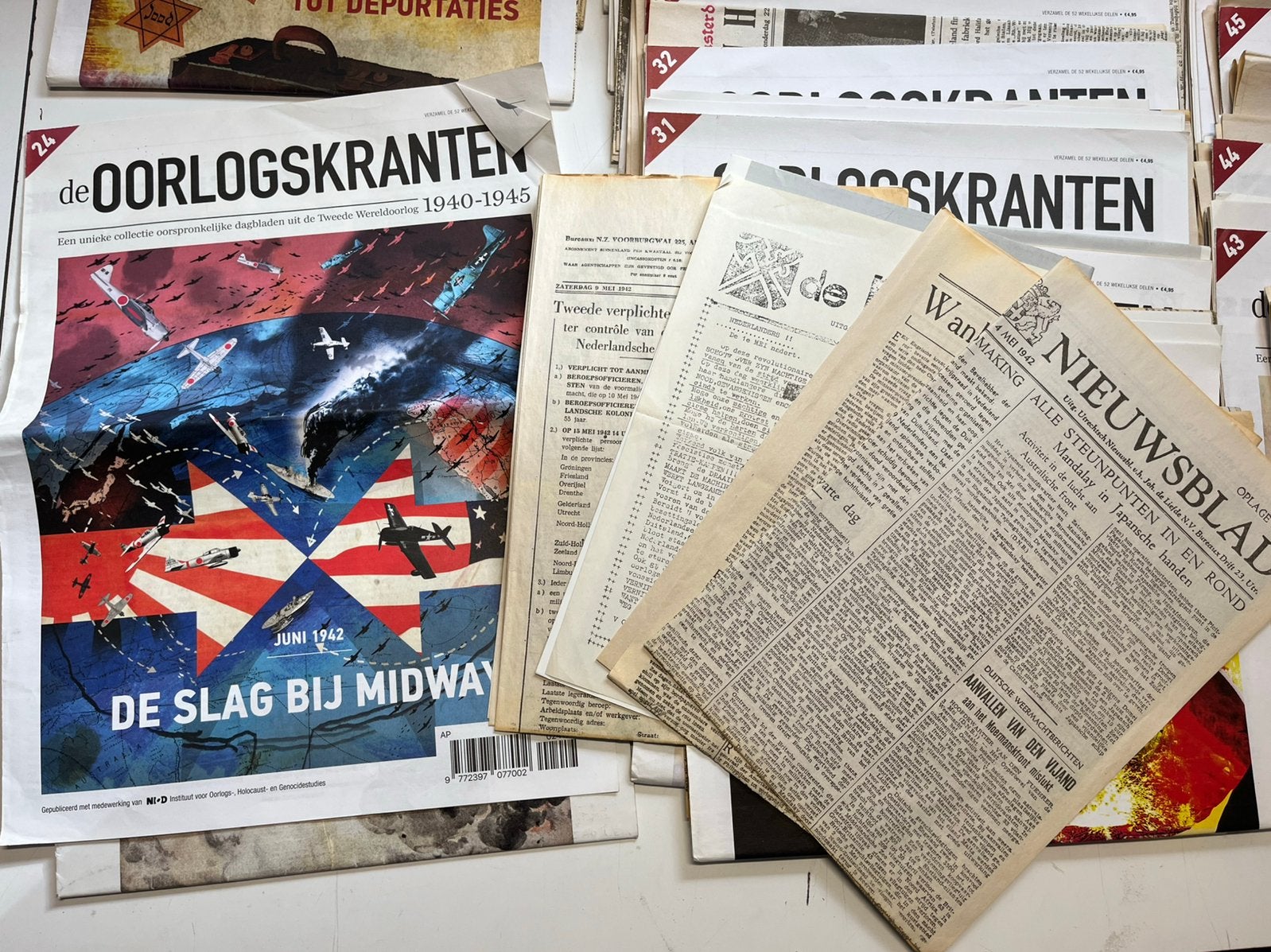 de OORLOGSKRANTEN nr 24 t/53, Ophalen of Verzenden, Nederland, Boek of Tijdschrift