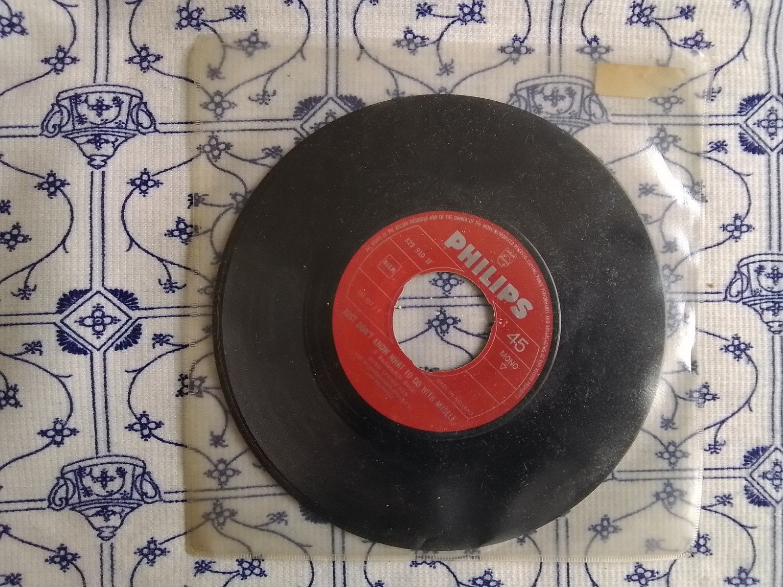 Dusty springfield     Just don't know what to do with myself, Ophalen of Verzenden, Zo goed als nieuw, 7 inch, Pop
