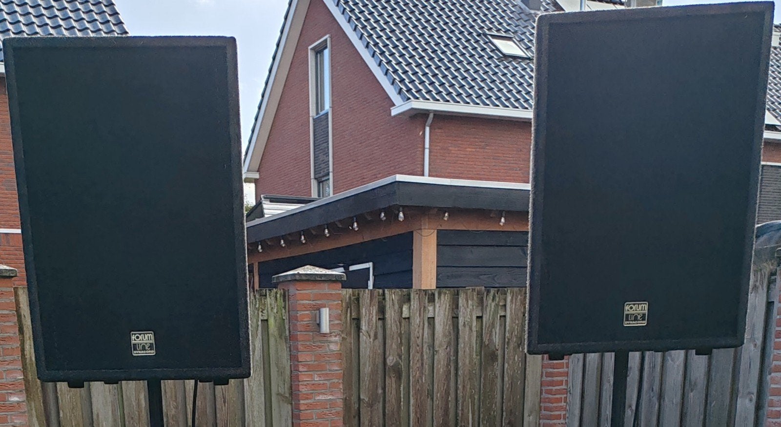 Dynacord Forumline F1153hi 3-weg top, Gebruikt, Speakerset, Basreflex, Ophalen
