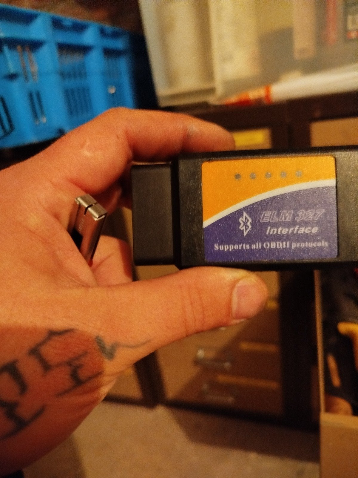 OBD2 Bluetooth Scanner ELM327 Interface, Ophalen of Verzenden, Gebruikt