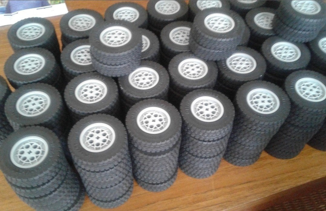 6 wielen Lego Technic 62.4x20S nr. 32019/86652
