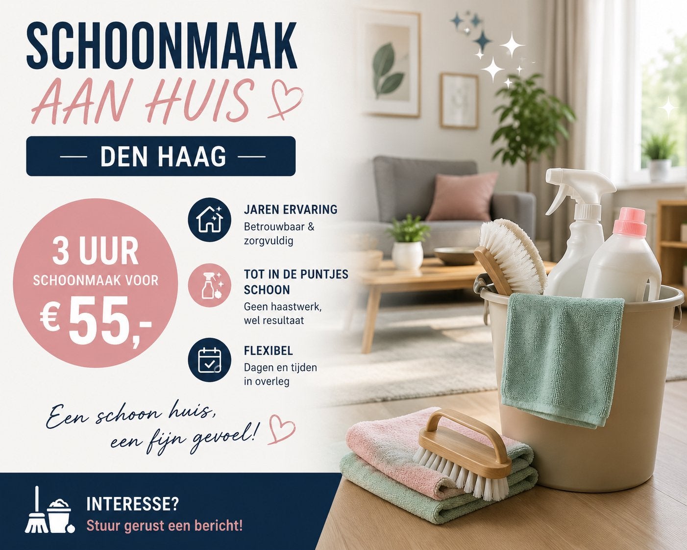 Schoonmaakster, Vanaf 10 jaar, Overige vormen