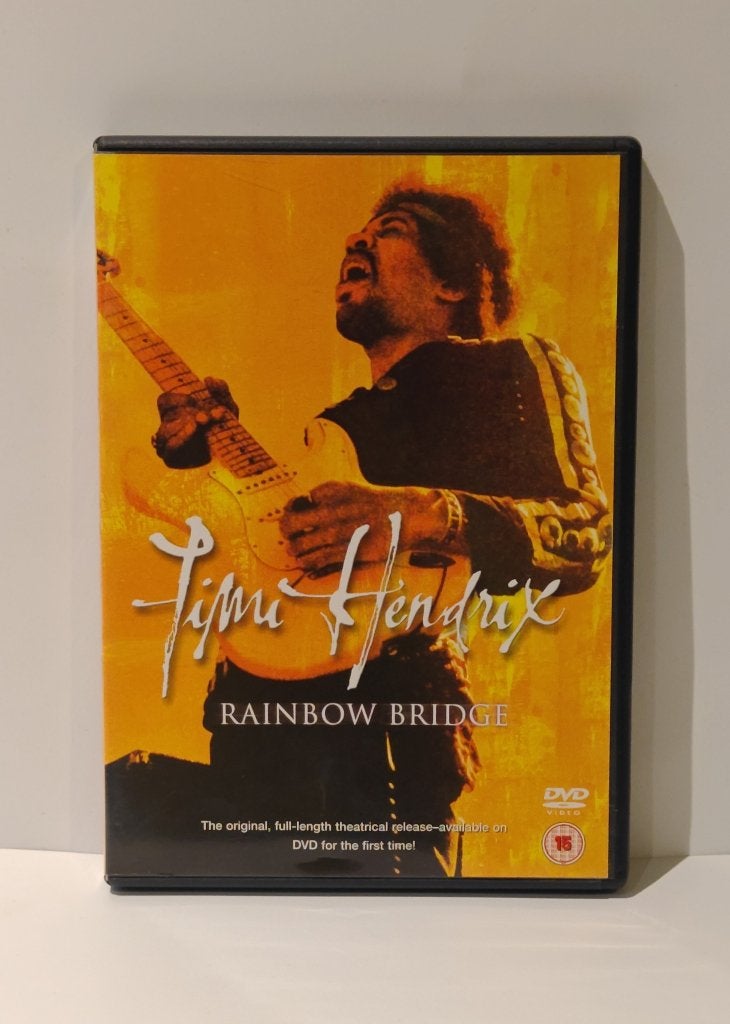 Jimi Hendrix – Rainbow Bridge (DVD, PAL) – Cultklassieker!, Alle leeftijden, Ophalen of Verzenden, Zo goed als nieuw