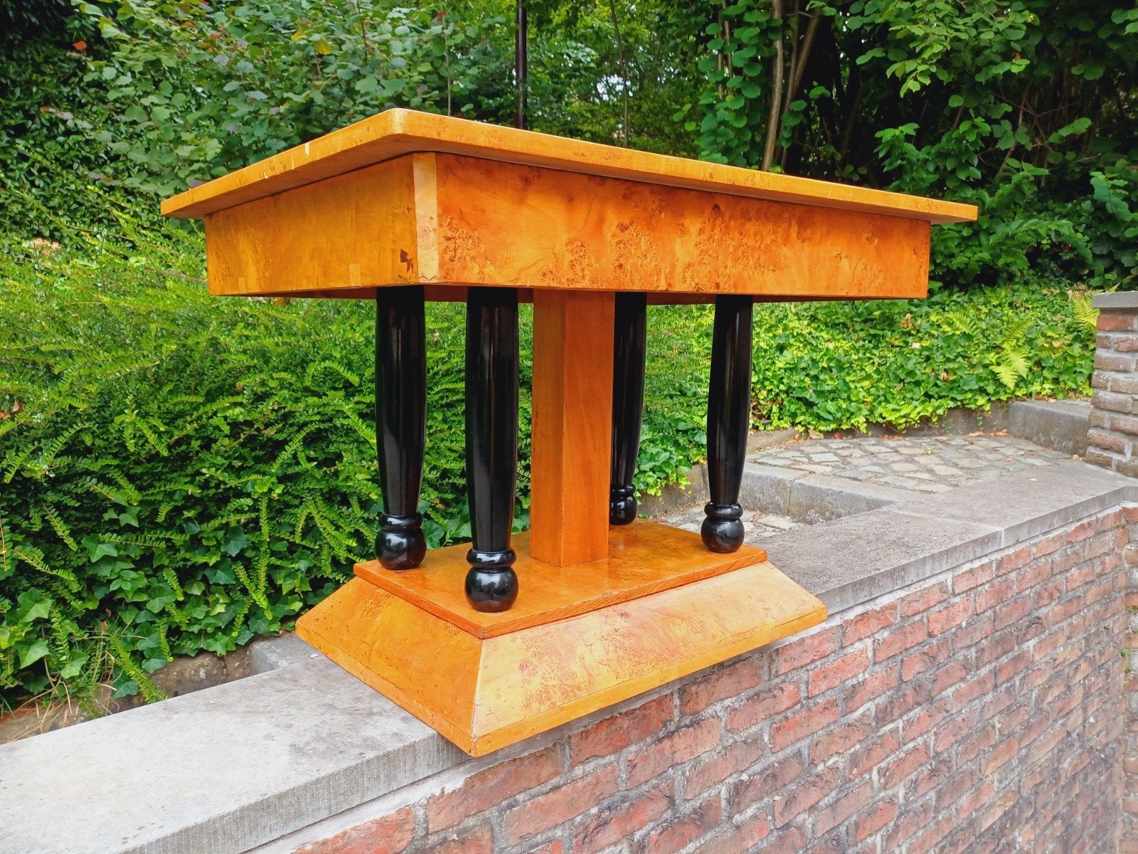 art deco tafeltje, Ophalen, Rechthoekig, Minder dan 55 cm