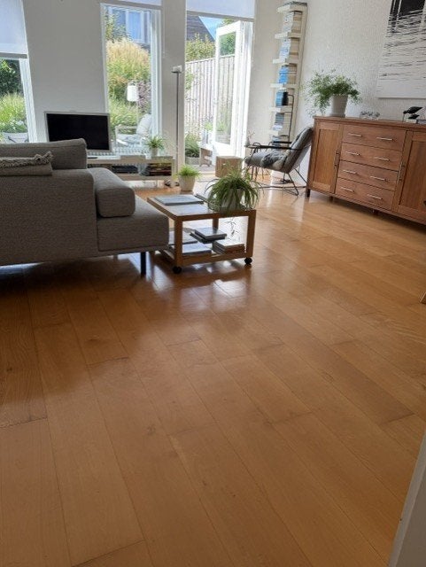 Beuken parketvloer, Gebruikt, 50 tot 150 cm, 10 m² of meer, 10 tot 30 cm