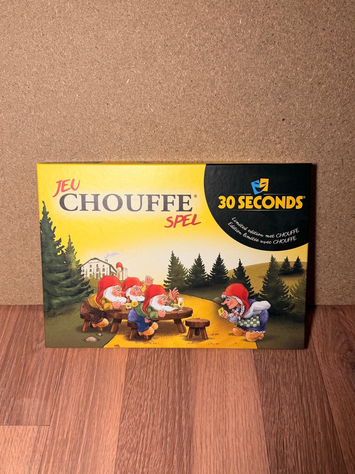 Chouffe 30 Seconds Spel - Limited Edition, Hobby en Vrije tijd, Drie of vier spelers, Ophalen of Verzenden, Zo goed als nieuw