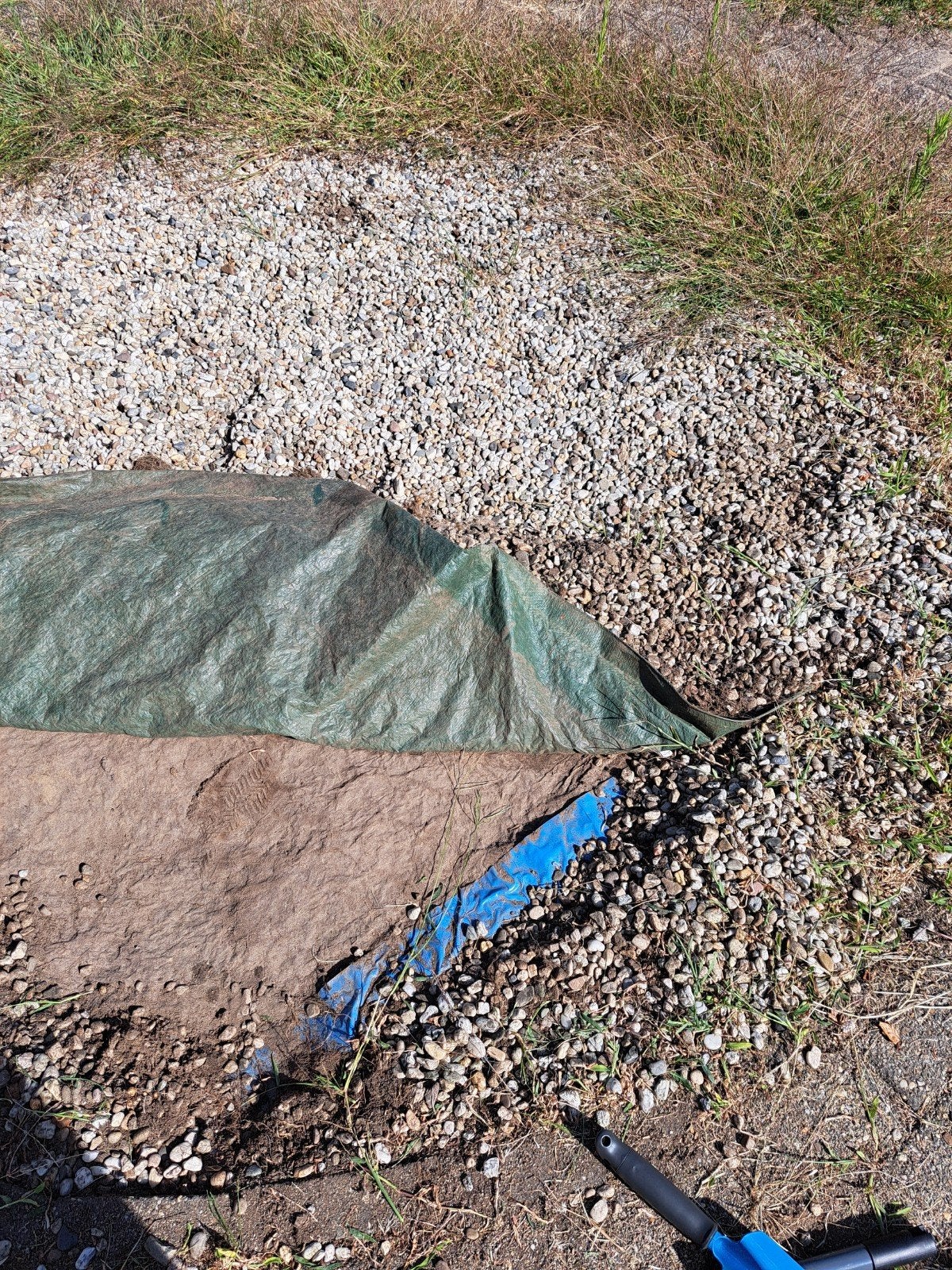 kiezels/steentjes/grind, Tuin en Terras, Ophalen, Gebruikt