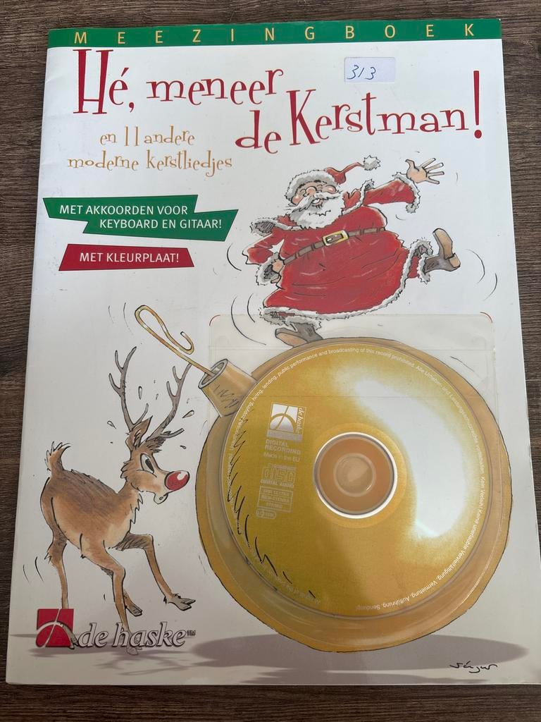 Hé, meneer de Kerstman! met CD, Ophalen of Verzenden, Zo goed als nieuw, Thema, Keyboard