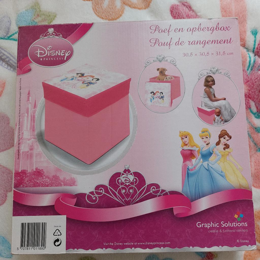 prinsess poef, Overige typen, Nieuw, Ophalen of Verzenden, Meerkleurig