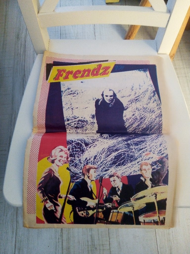 frendz nr.34 *1972* roxy music cover, Ophalen of Verzenden, Gelezen, Muziek, Film of Tv