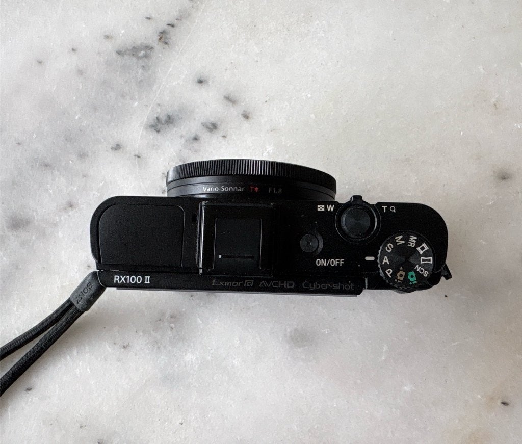 Sony Cyber-shot RX100 II Compactcamera, Beeldstabilisatie, Verzenden, Zo goed als nieuw, Screenprotector