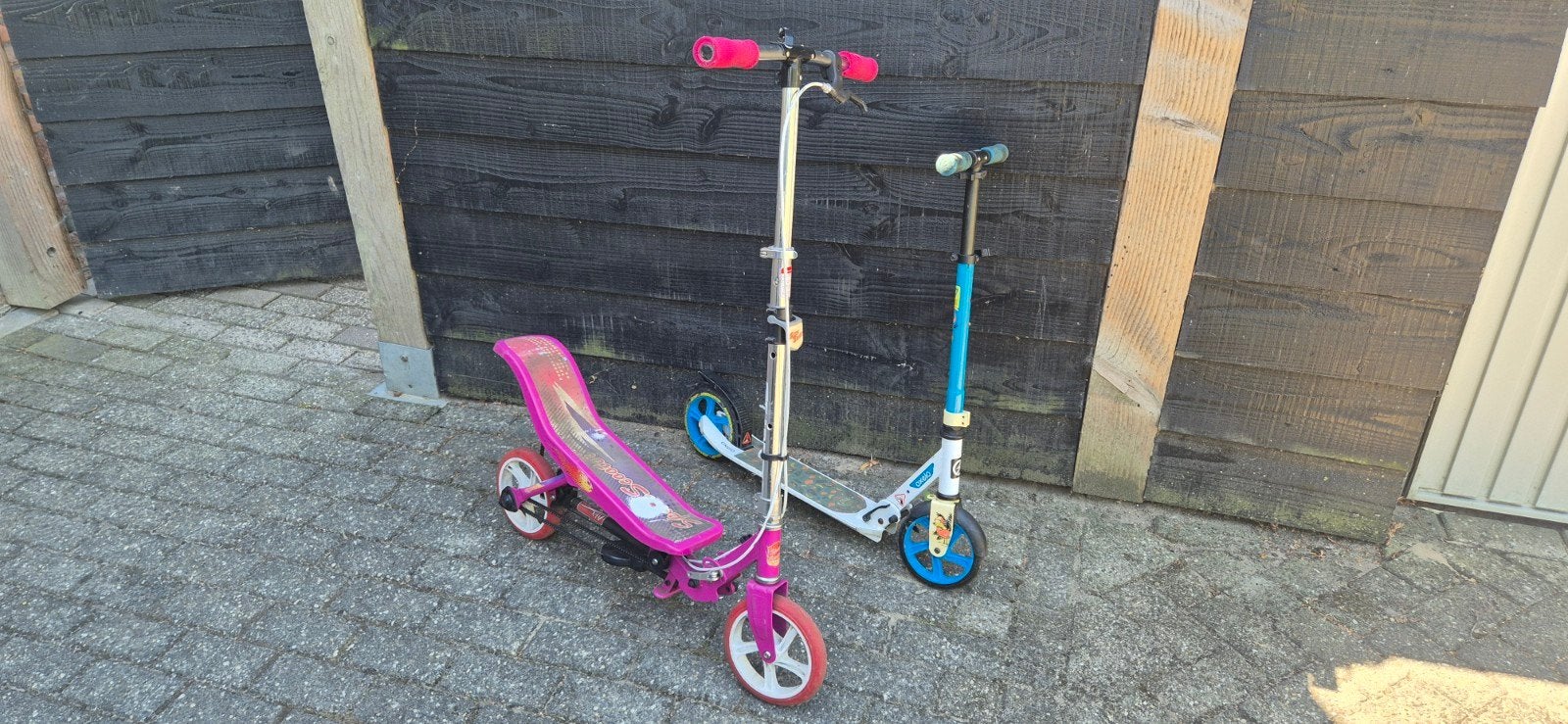 Space scooter model X560 en step, Fietsen en Brommers, Ophalen, Gebruikt, Overige typen