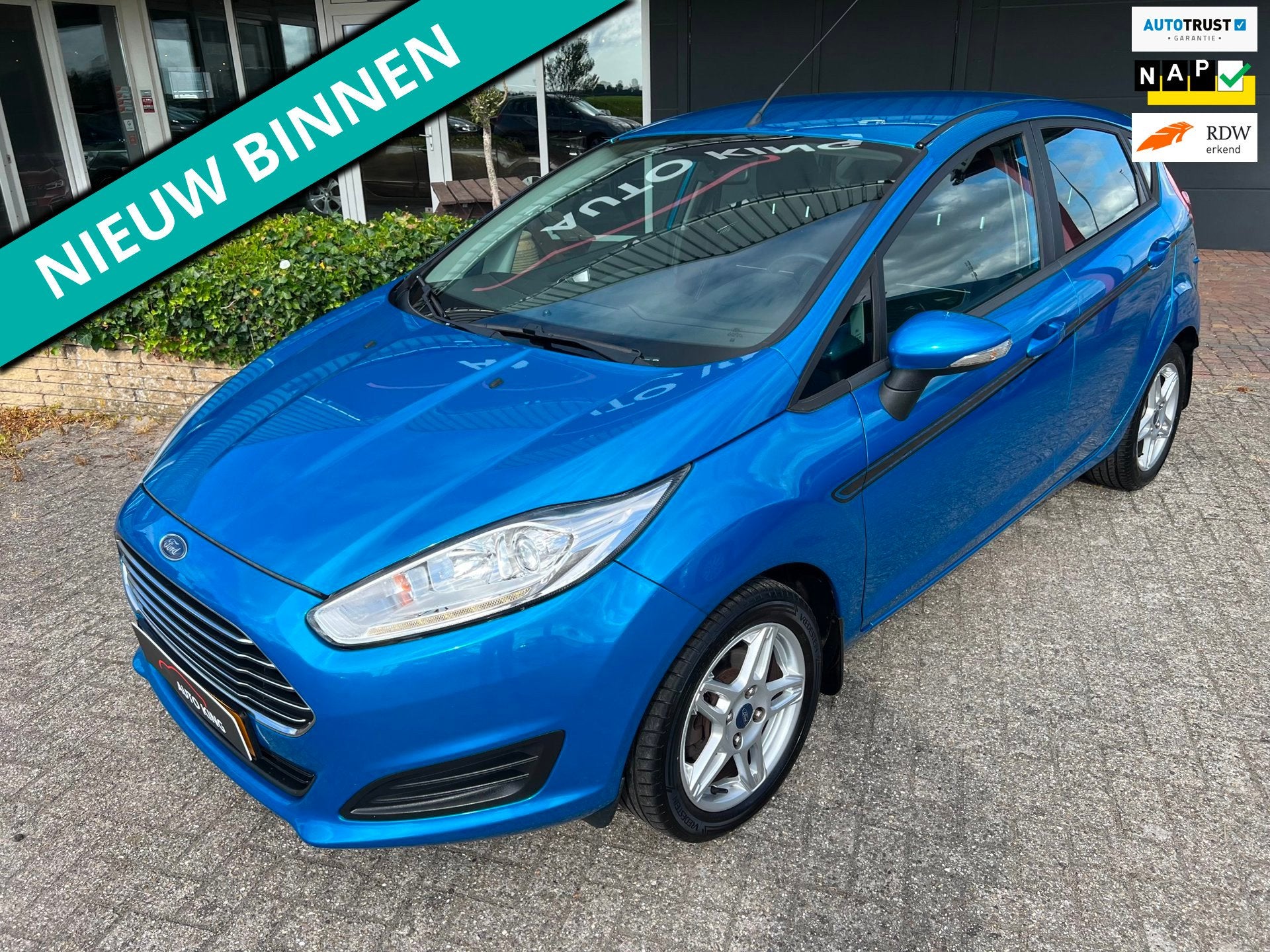 Ford Fiesta 1.0 ORIGNL/ECC/NAV/LED/PDC/LMV APK+NAP, Auto's, Ford, Bedrijf, Te koop, Fiësta, ABS, Airbags, Airconditioning, Automatische klimaatregeling