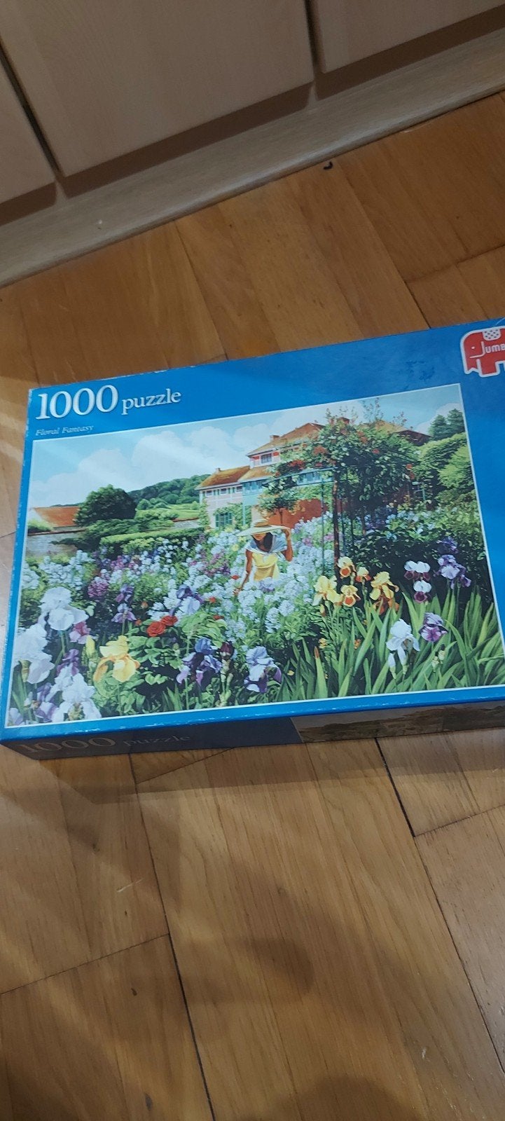 puzzel bloemen, Ophalen of Verzenden, 500 t/m 1500 stukjes, Zo goed als nieuw