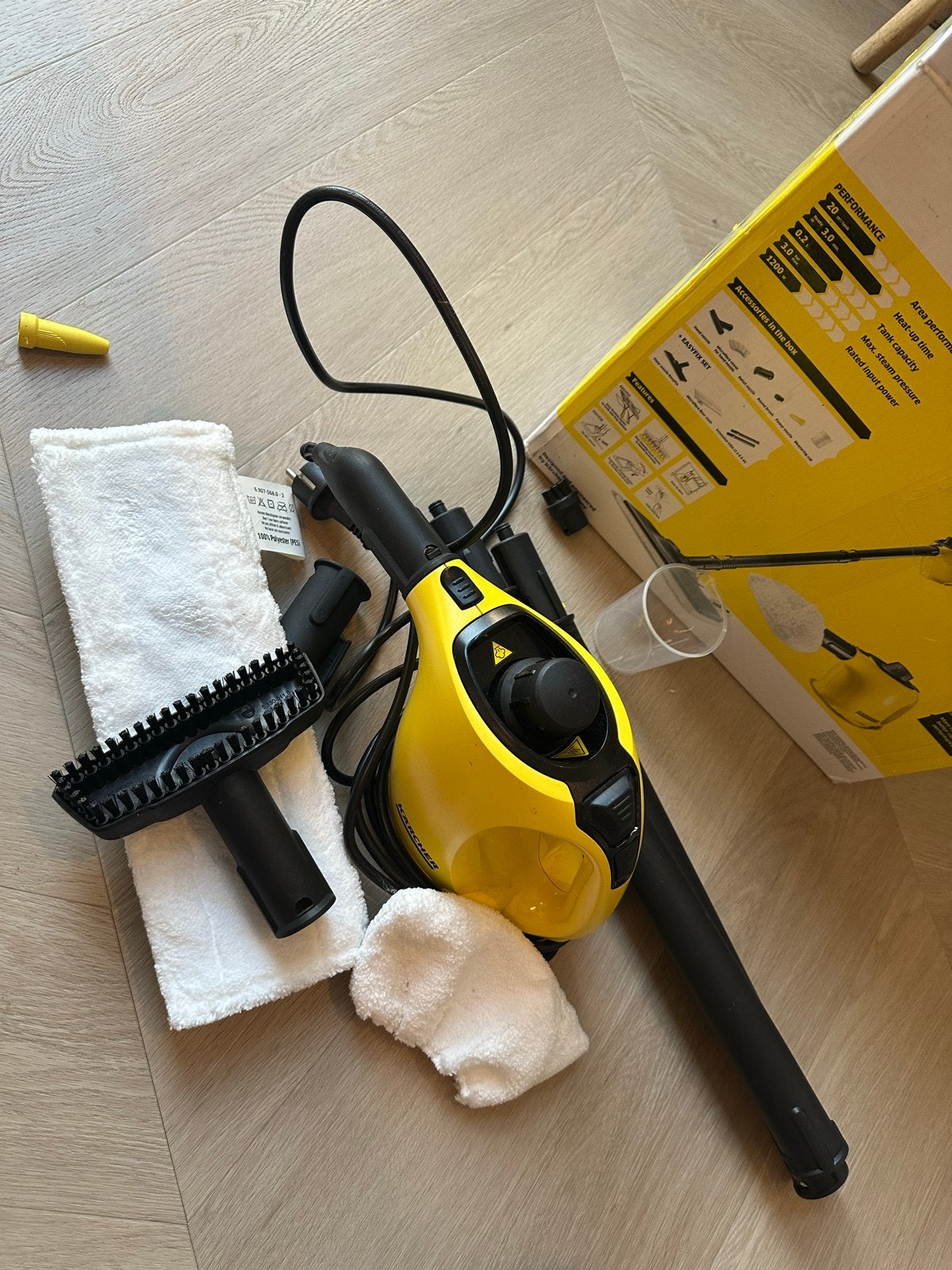 Kärcher SC 1 stoomreiniger, Ophalen of Verzenden, Zo goed als nieuw