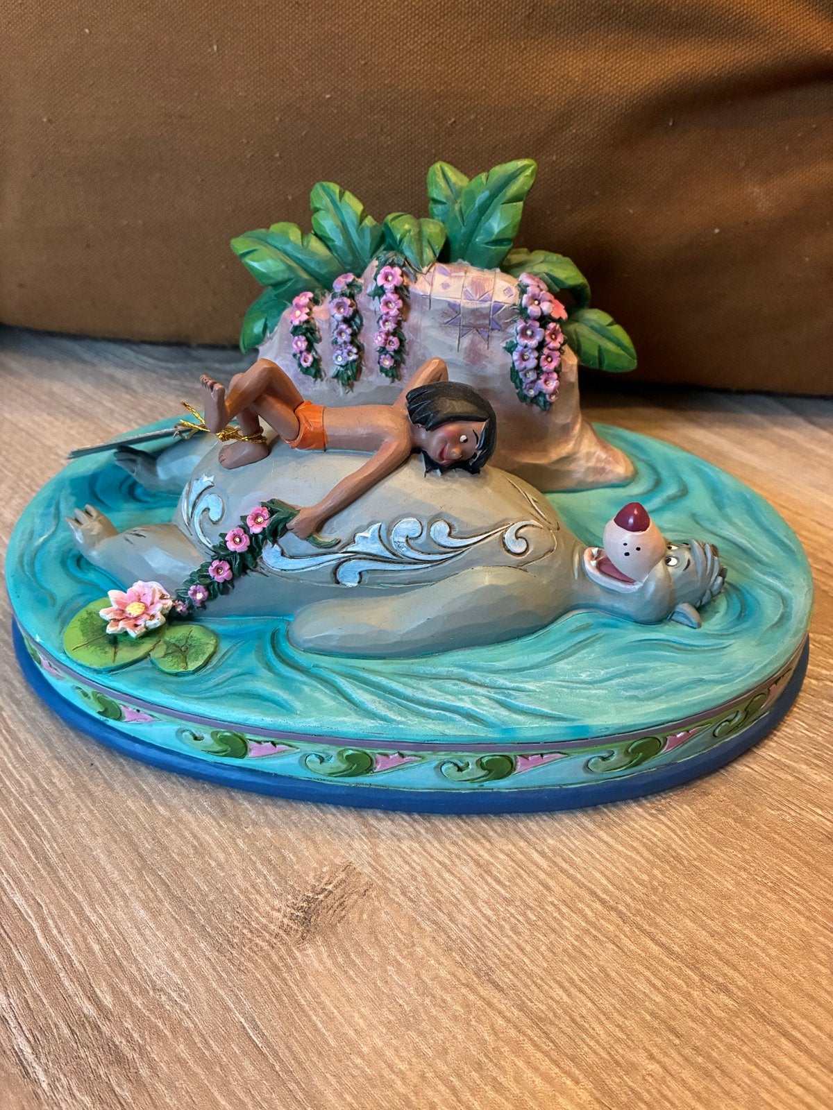 Disney Traditions Jungle Boek Floating Friends beeldje, Ophalen of Verzenden, Leeuwenkoning of Jungle Boek, Zo goed als nieuw