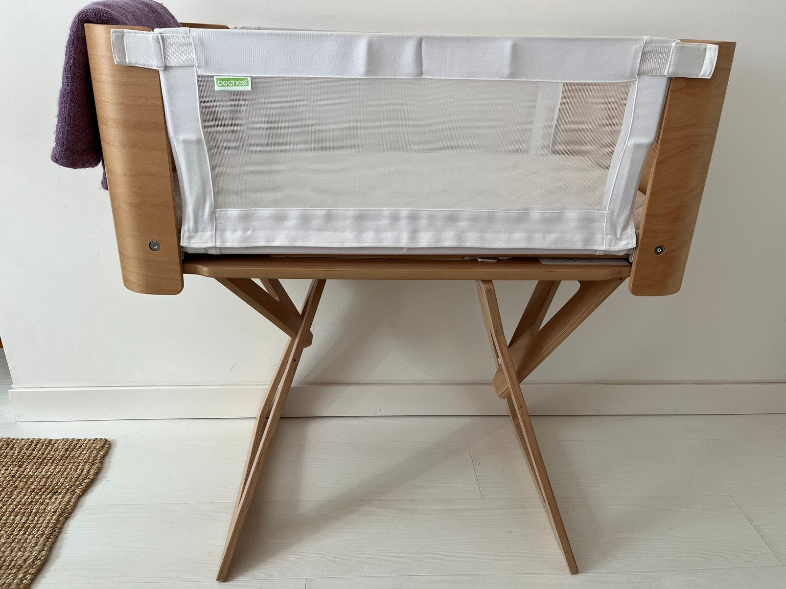 Bednest cosleeper incl 2 matrassen, Ophalen, Gebruikt, Overige typen
