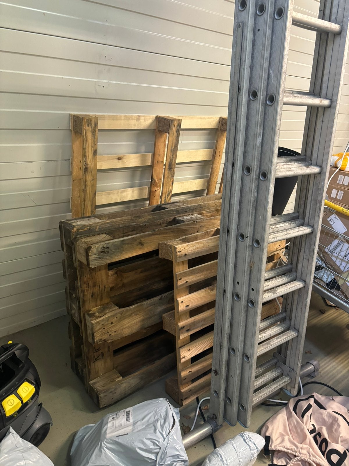 Houten pallets, Ophalen, Zo goed als nieuw, Pallet, Minder dan 200 cm