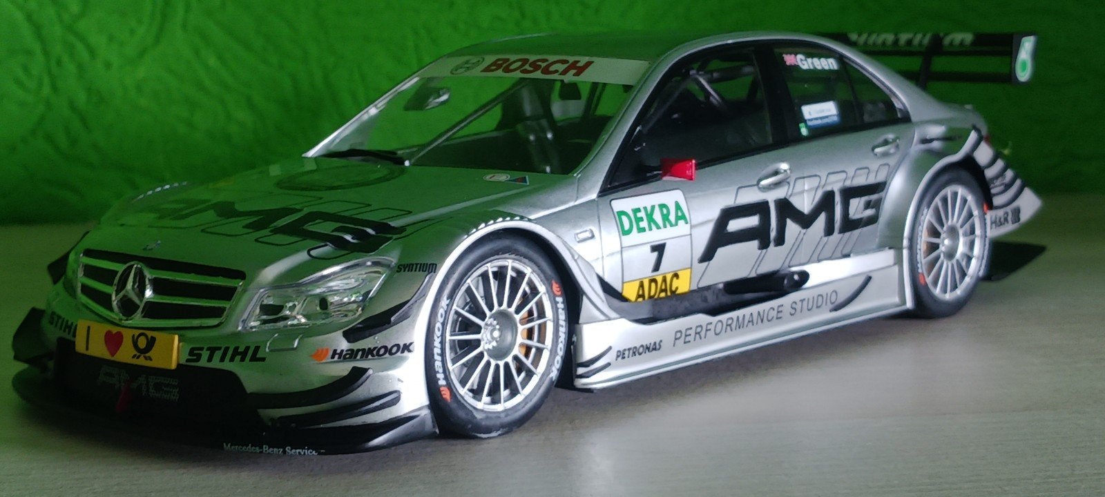 NOREV - MERCEDES - BENZ C - CLASS DTM 1:18, Hobby en Vrije tijd, Modelauto's | 1:18, Ophalen of Verzenden, Zo goed als nieuw, Auto