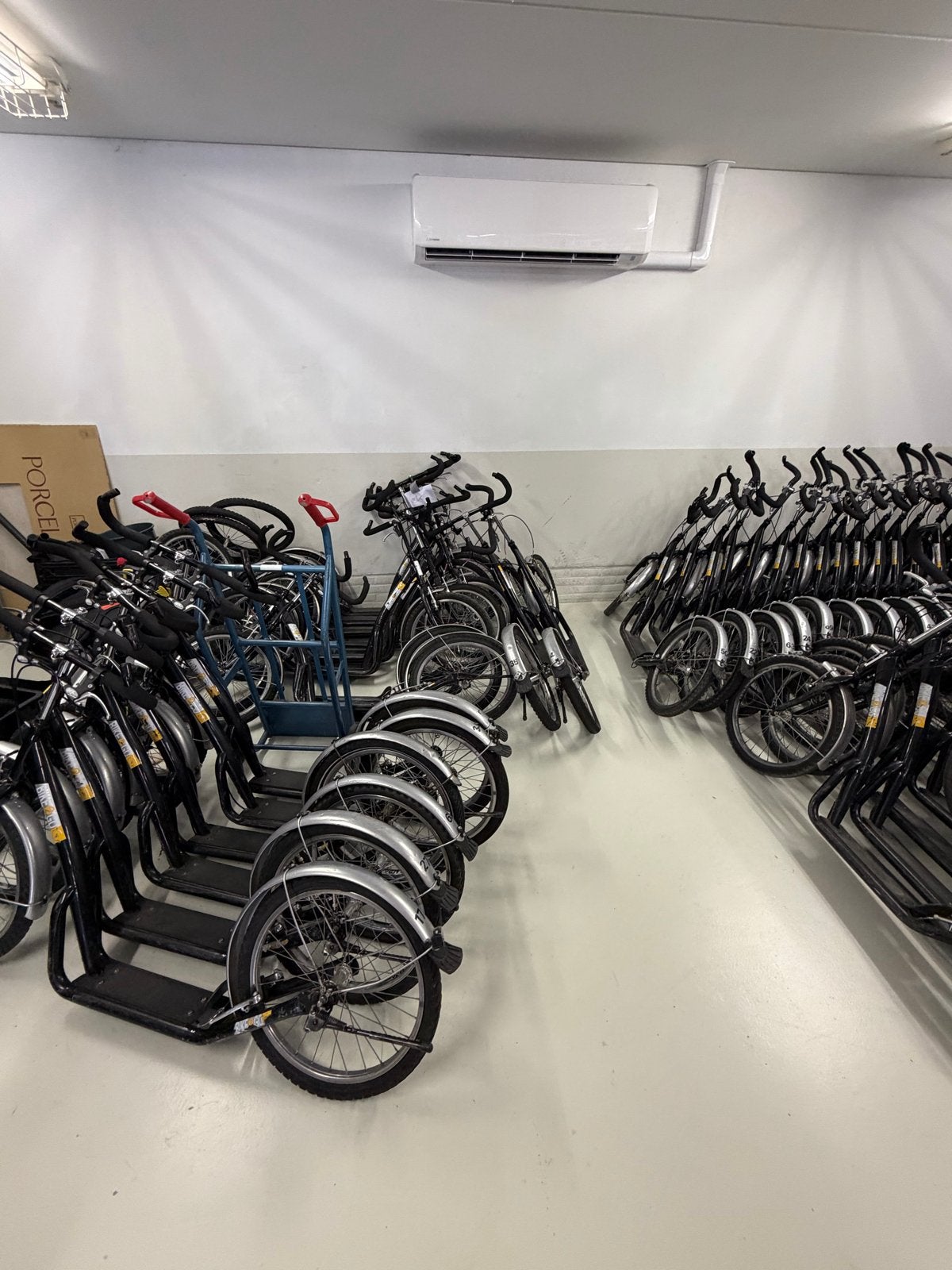 Partij ex-verhuur steps Kickbikes van Bike2Go te koop, Ophalen, Gebruikt, Kickbike