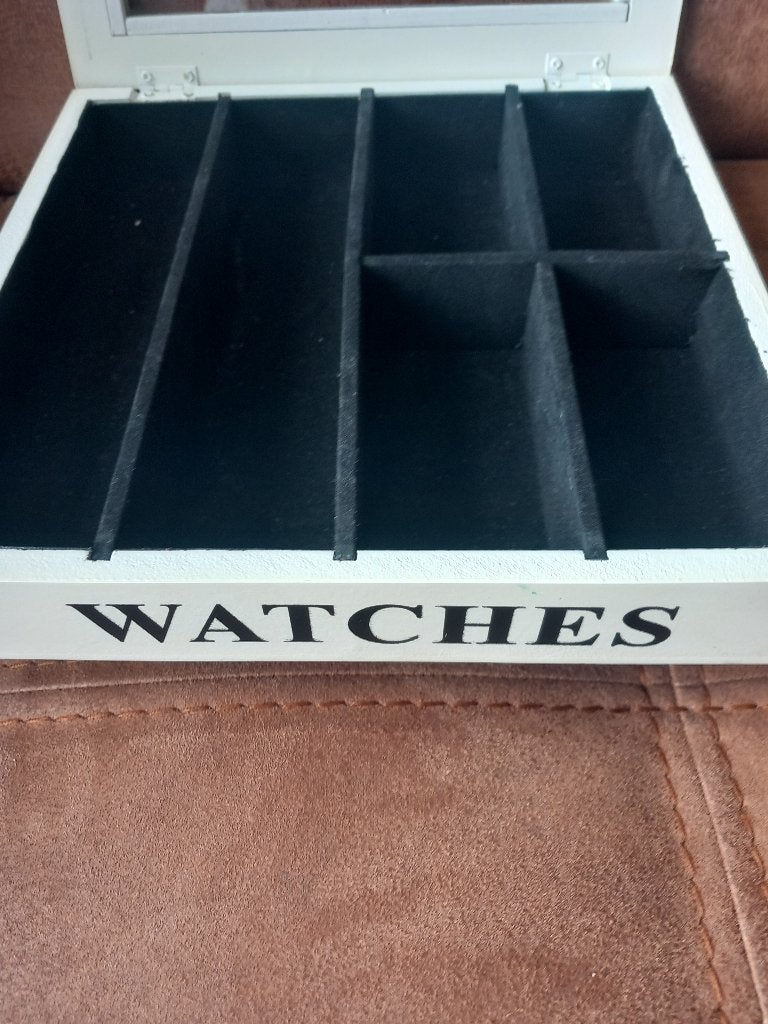 bewaardoos voor horloges, Overige merken, Leer, Polshorloge, Ophalen of Verzenden