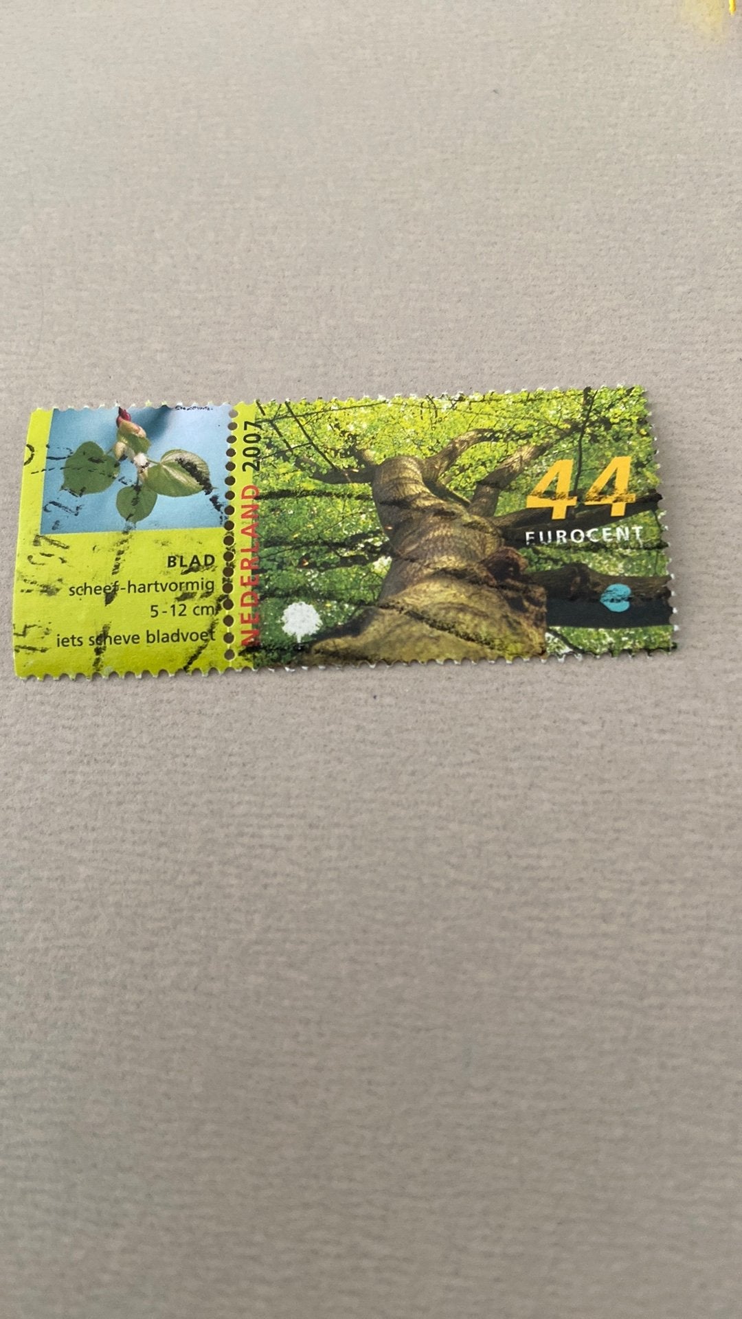 Nederland, Postzegels en Munten, Ophalen of Verzenden, Gestempeld