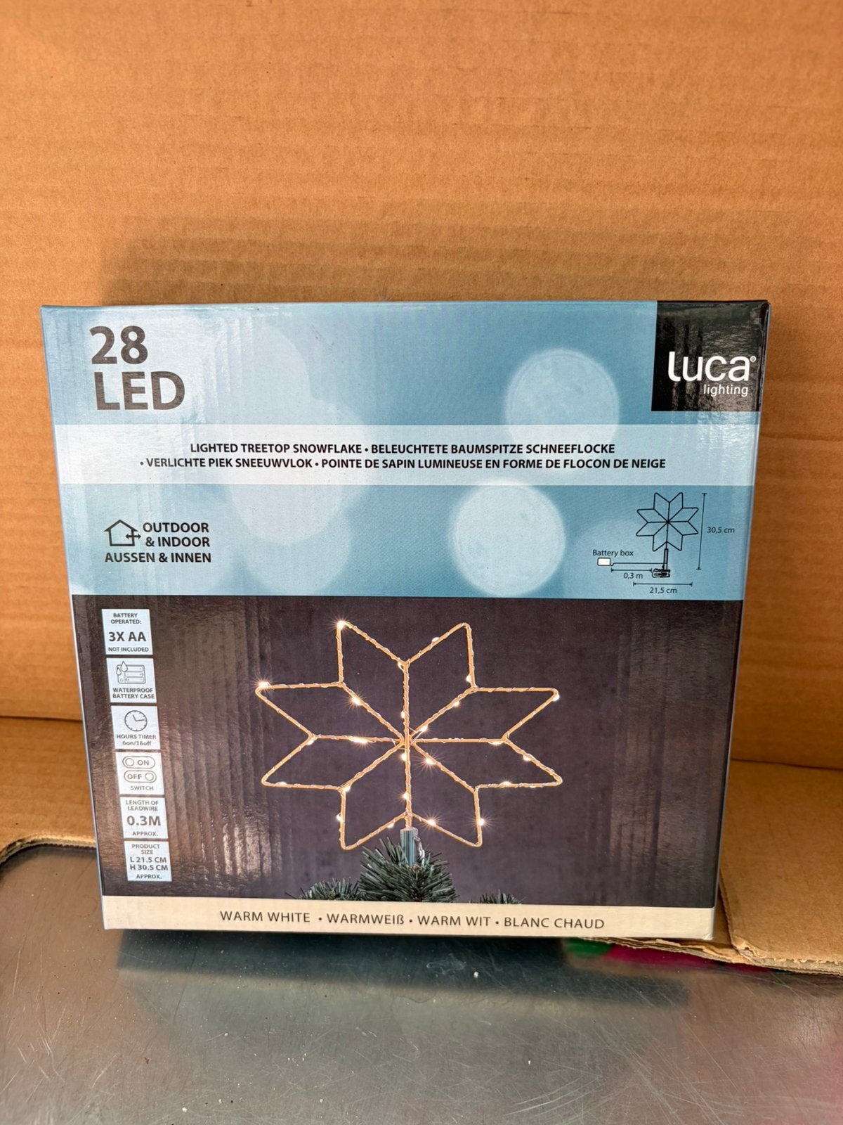 Kerst verlichting partij, Ophalen, Nieuw