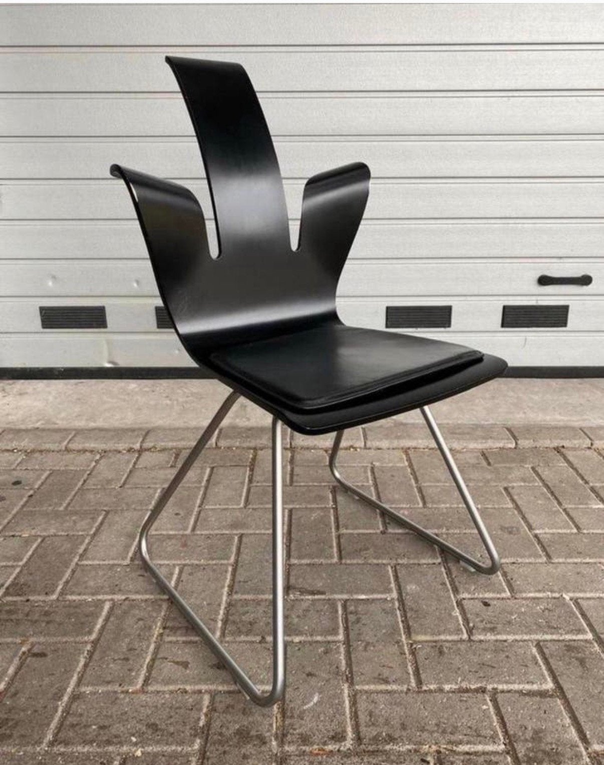 Set van 6 Variér Penguin Chairs – Peter Opsvik, Huis en Inrichting, Stoelen, Ophalen, Gebruikt, -, Zwart