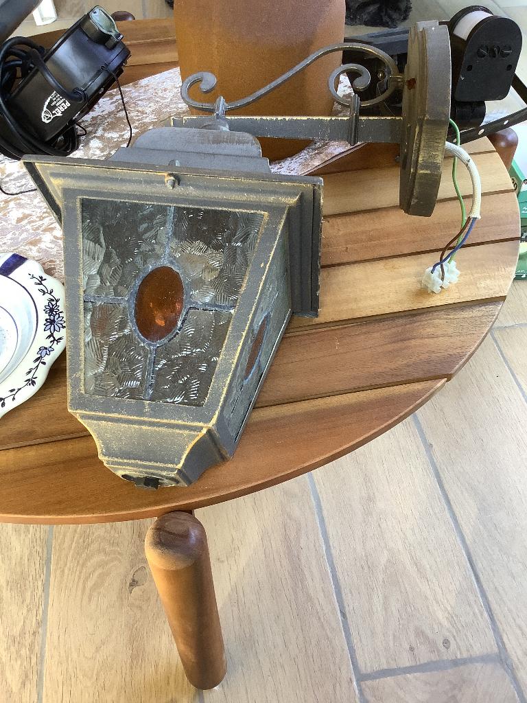 Tuinlantaarn, Ophalen, Gebruikt, Minder dan 50 watt, Wandlamp