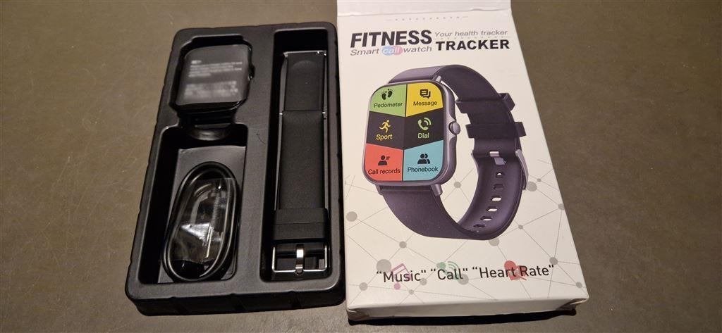 Smart call watch fitness tracker, Ophalen of Verzenden, Nieuw