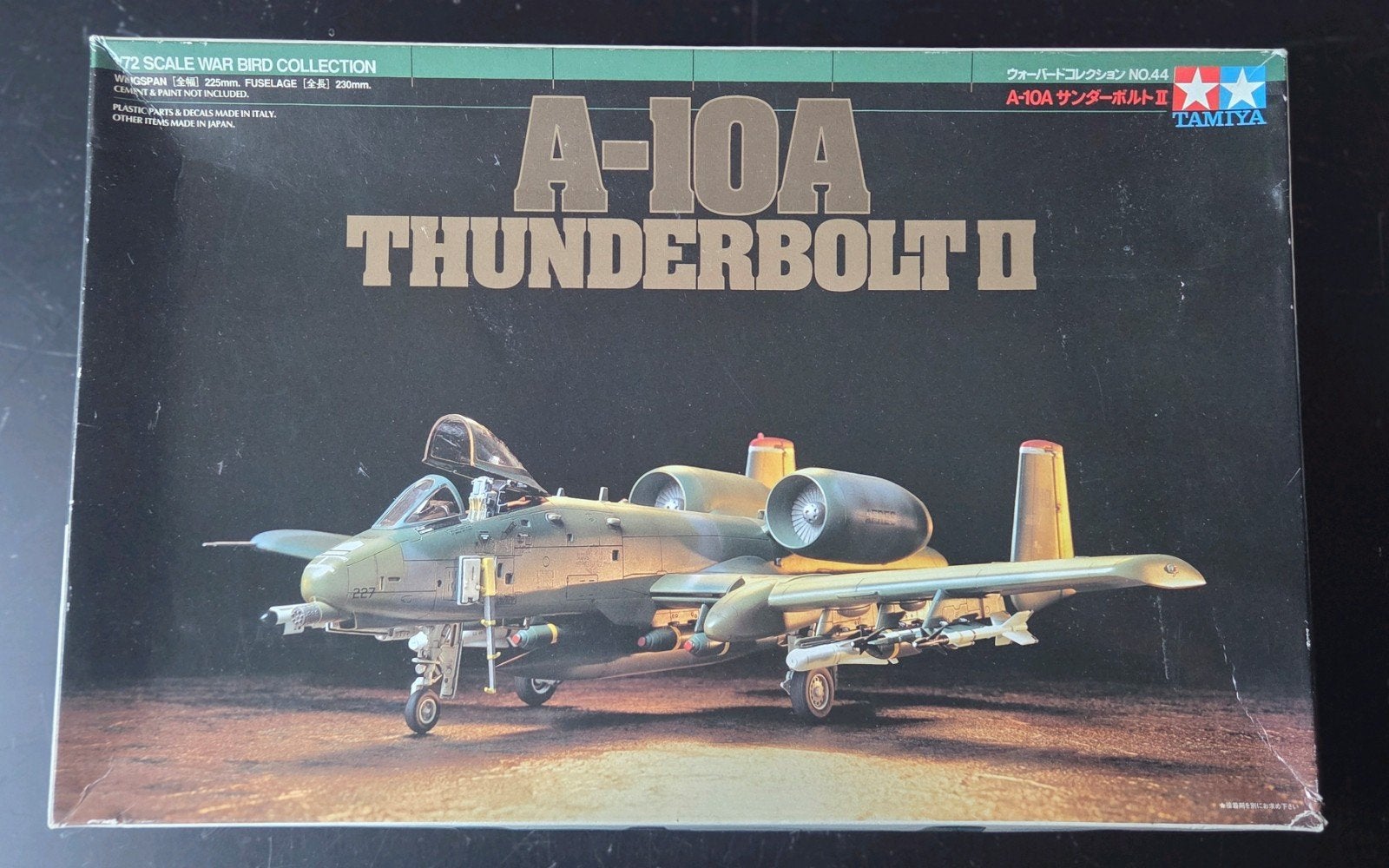 Tamiya  A-10A Thunderbolt II 1:72               B, Overige merken, 1:72 tot 1:144, Ophalen of Verzenden, Zo goed als nieuw
