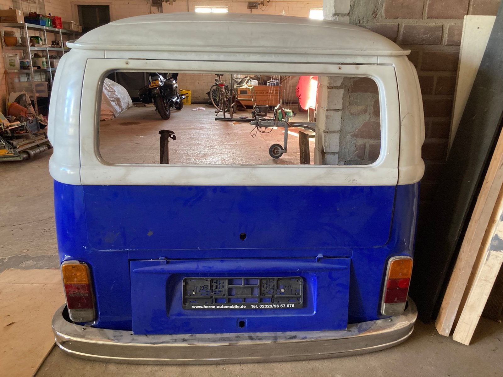 Harde achterkant bus VW T2B, Ophalen, Gebruikt, Achterklep, Volkswagen