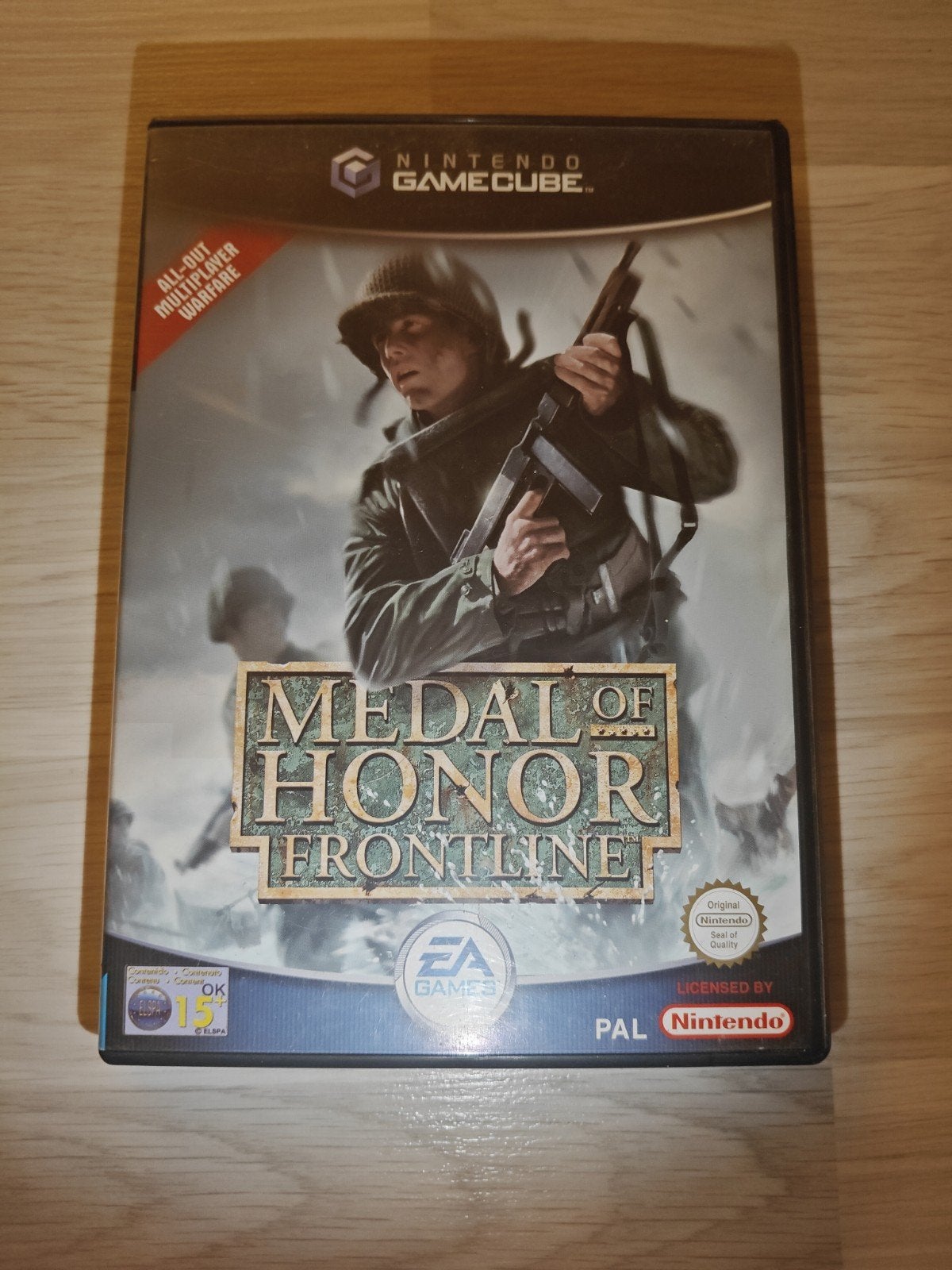 Medal of Honor Frontline - Nintendo GameCube, Spelcomputers en Games, Shooter, Electronic Arts, 1 speler, Onbekend