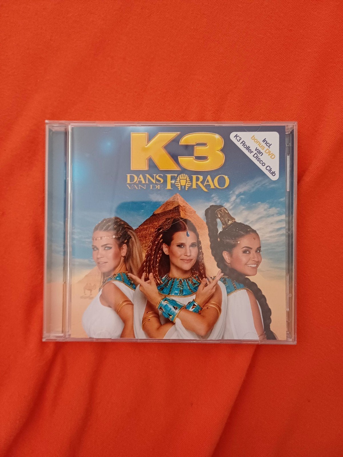 K3 Dans van de Farao CD + K3 Roller Disco Club DVD, Cd's en Dvd's, Ophalen of Verzenden, Zo goed als nieuw, Muziek, Album