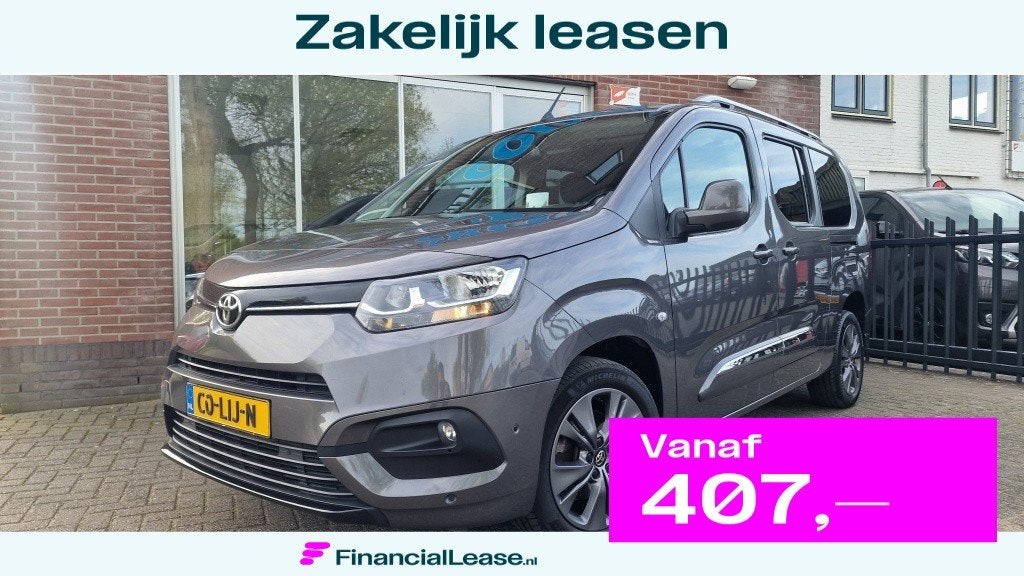 Toyota ProAce CITY Verso 1.2 Turbo Executive L2 Long, 7P Aut, Automaat, Dealer onderhouden, Stof, Gebruikt