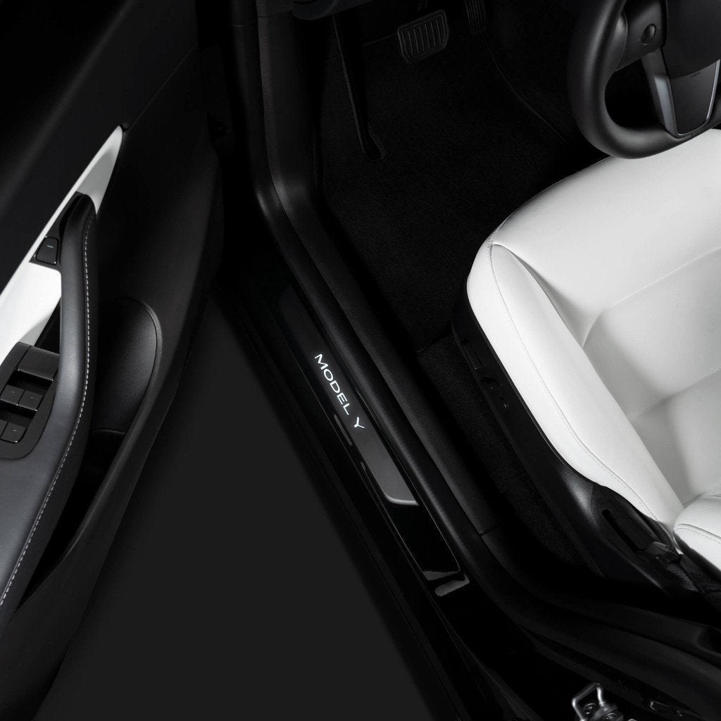 Foto 10 van Tesla Model Y verlichte dorpellijsten origineel nieuw