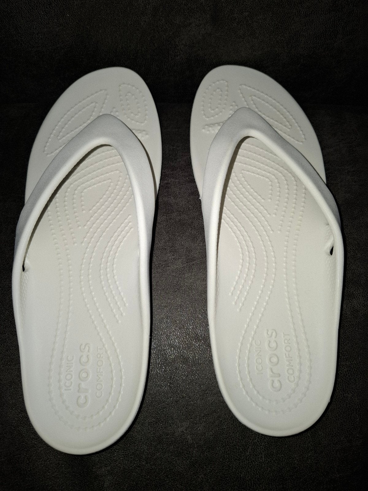 Witte Crocs teenslippers,maat 41, Slippers, Wit, Ophalen of Verzenden, Zo goed als nieuw
