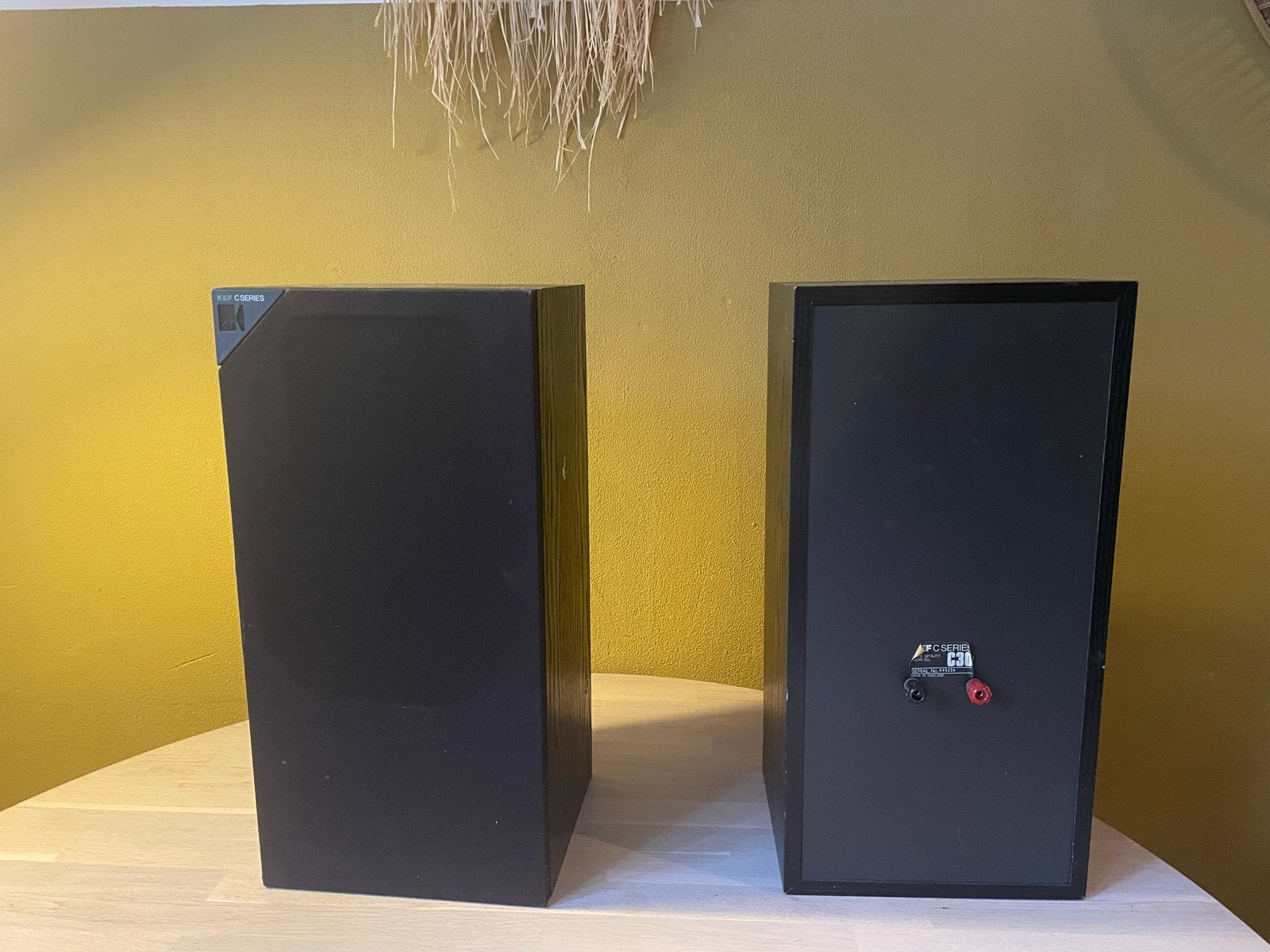 KEF C30 Boekenplank Luidsprekers - 100W, 8 Ohm, Audio, Tv en Foto, Luidsprekers, Ophalen, Gebruikt, 60 tot 120 watt, Boekenplank luidspreker