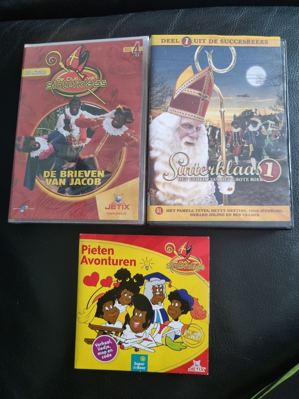 Sinterklaas DVD's en Pieten Avonturen boekje, Cd's en Dvd's, Gebruikt, Alle leeftijden, Sinterklaas, Box/collectie