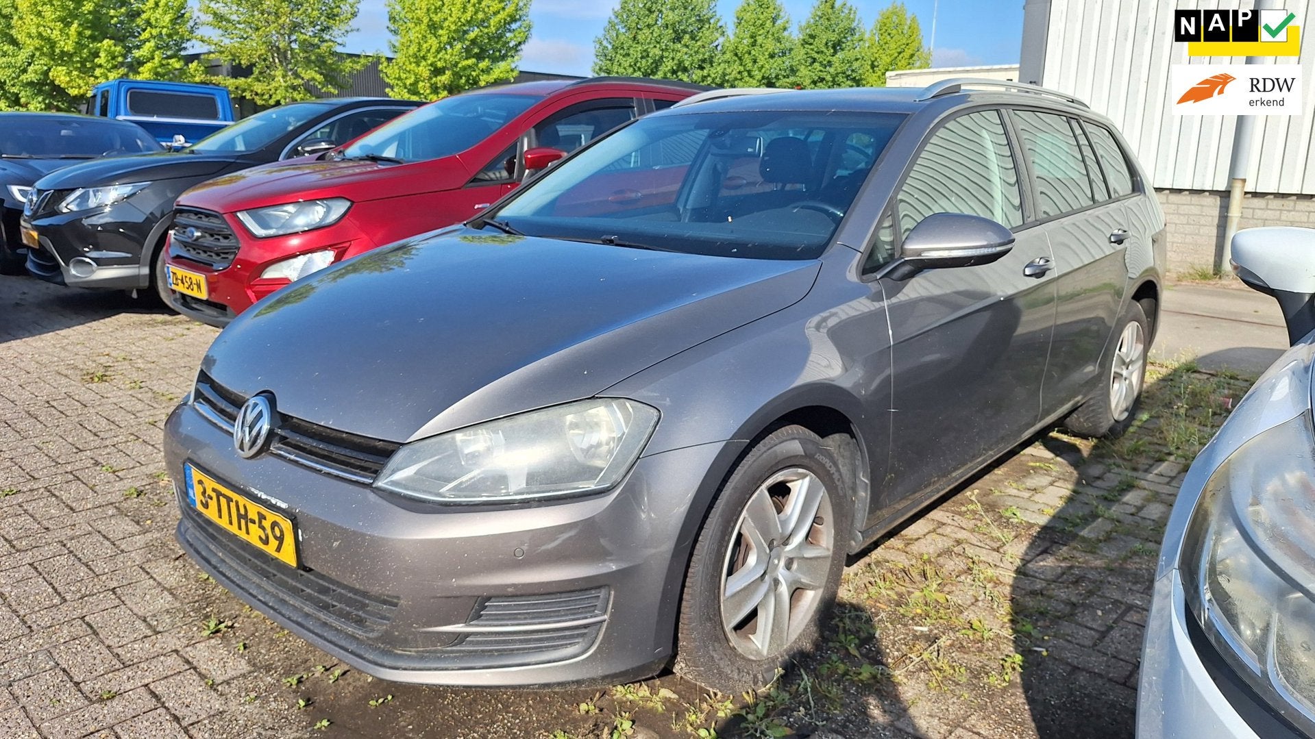 Volkswagen Golf Variant 1.6 TDI Comfortline (motor defect), Euro 5, Gebruikt, Zwart, 4 cilinders