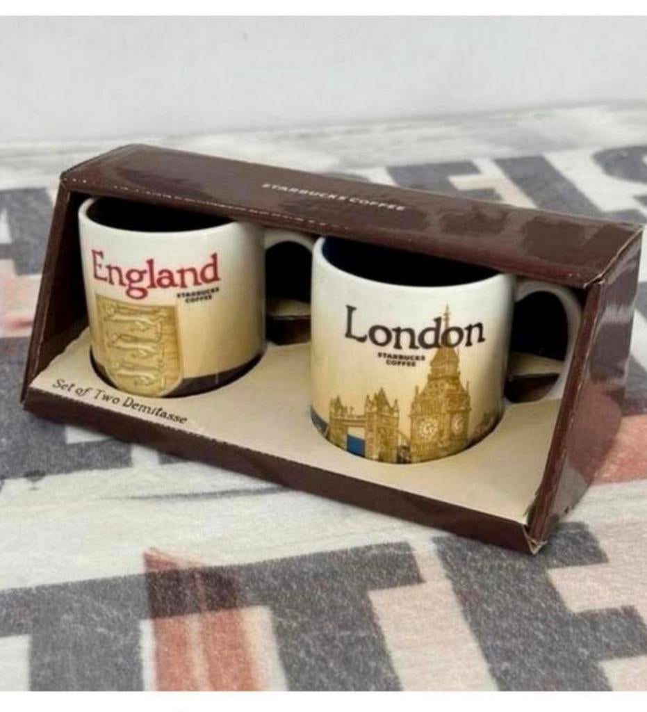 Starbucks England + London, engeland londen koffie mok beker, Verzamelen, Merken en Reclamevoorwerpen, Nieuw, Gebruiksvoorwerp