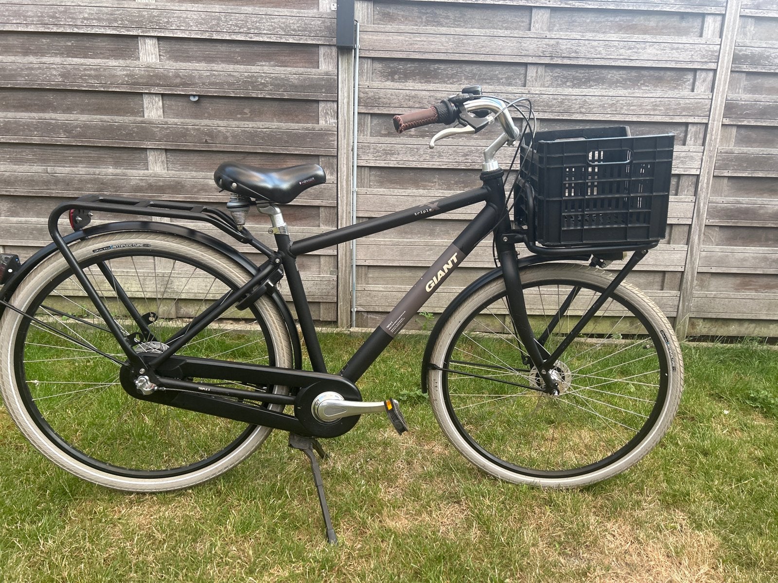 Giant Triple X herenfiets - Zo goed als nieuw, Fietsen en Brommers, Fietsen | Heren | Herenfietsen, Ophalen, Versnellingen, Giant